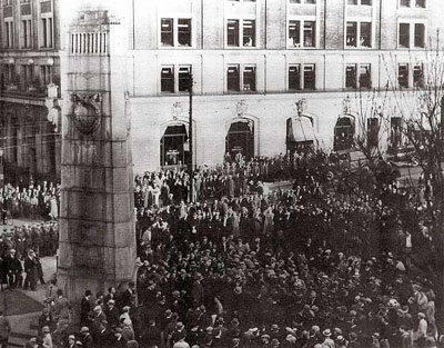 The Battle of Ballantyne Pier 1 Victory Square Relief Camp Strikers 1935