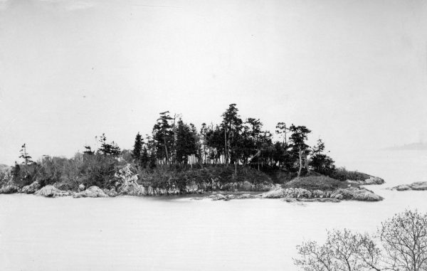 The haunted history of Deadman’s Island 1 Deadman's Island, ca. 1860 - City of Vancouver Archives