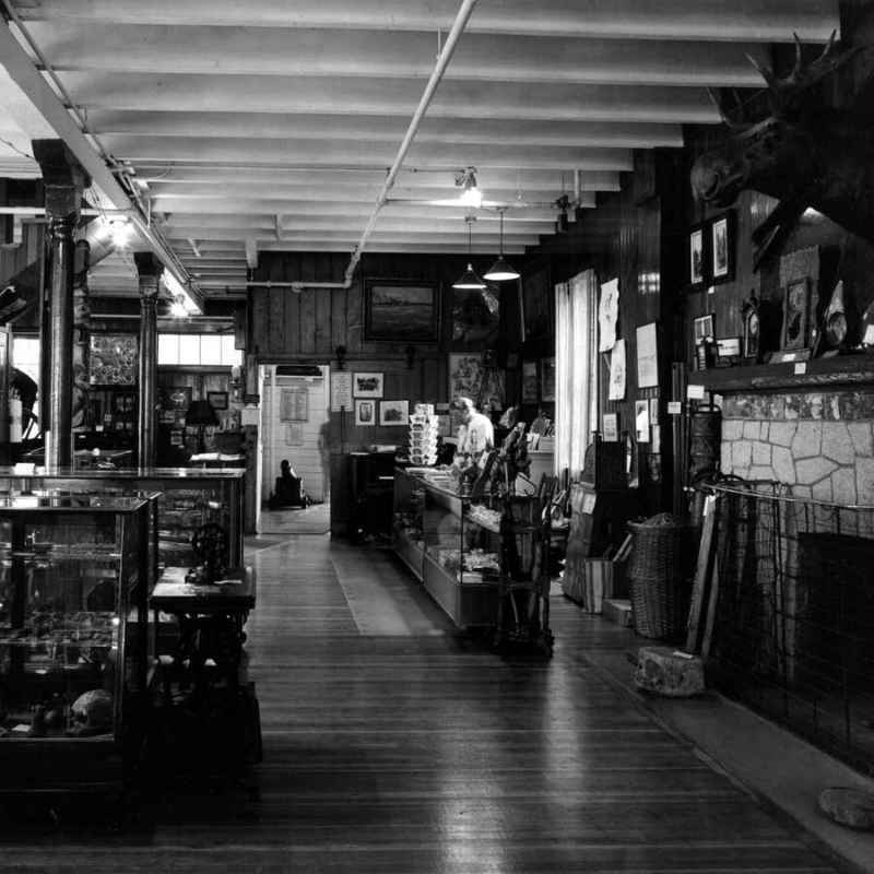 Vancouver Museums: The Forbidden Five 2 Hastings Mill Store Museum Interior, 1972 - COV Archives: AM1536-: CVA 70-66