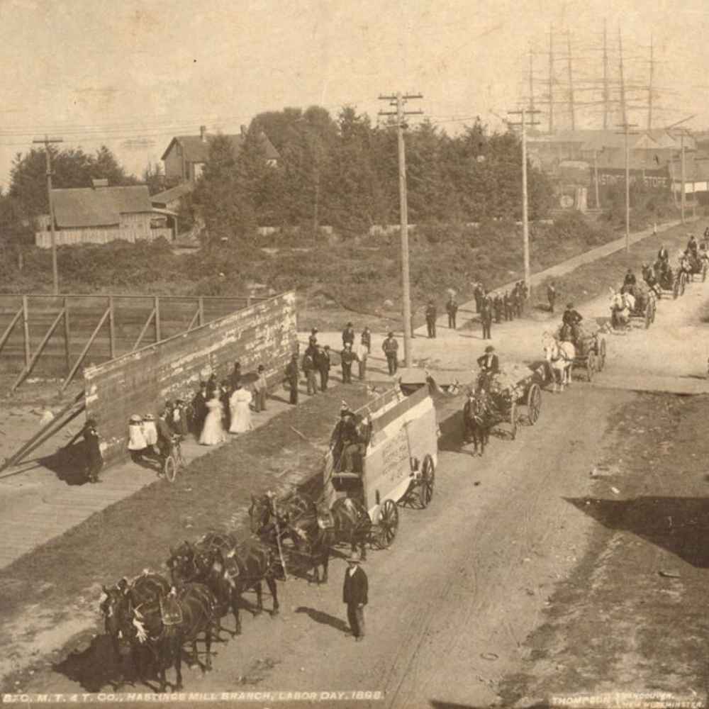 Labour Day Parade, 1898 COV Archives: AM54-S4-: Str P243