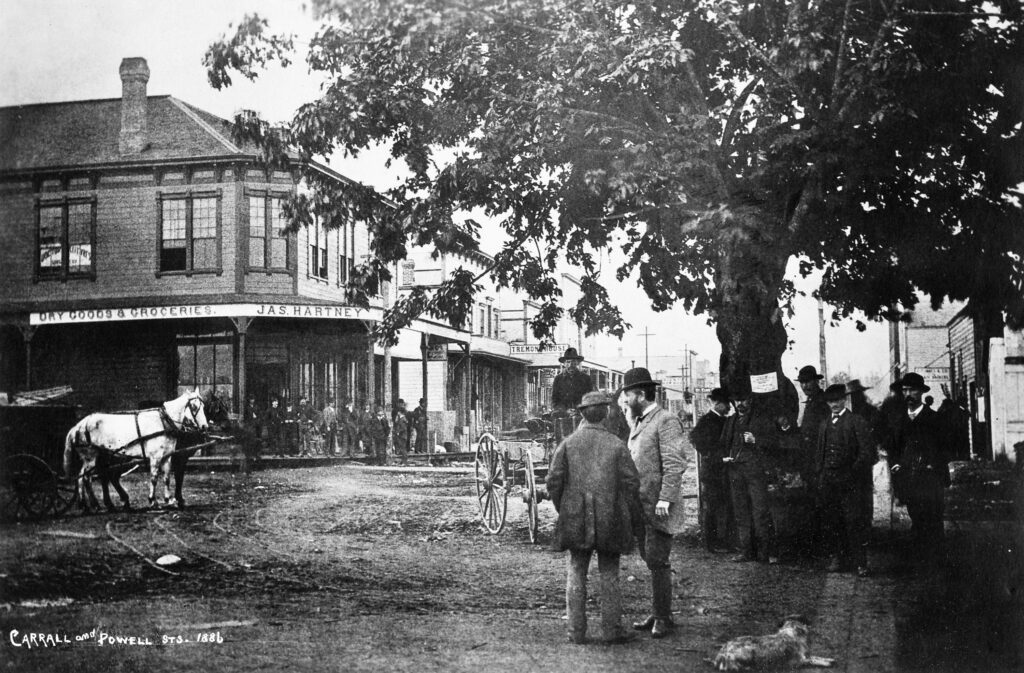 Was Gassy Jack's Statue Toppled By His Courageous Wife? 1 Maple Tree Square 1886 CVA256 06 2